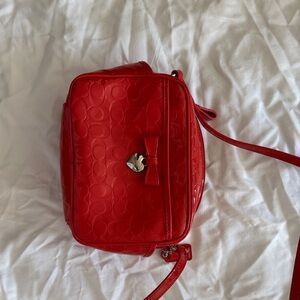 Coach Red Crossbody Bag